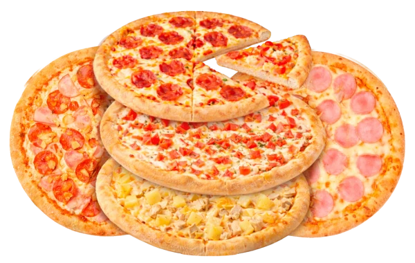 Набор из 5 пицц 30 см