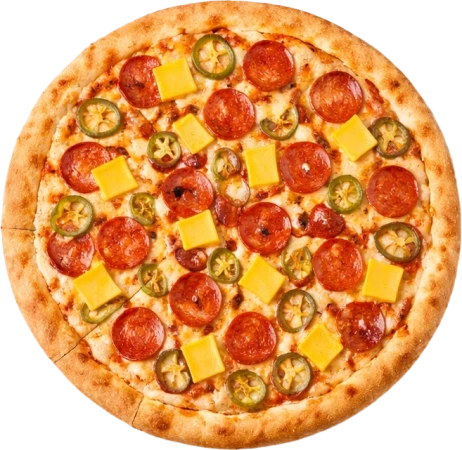 Пицца Острая с халапеньо