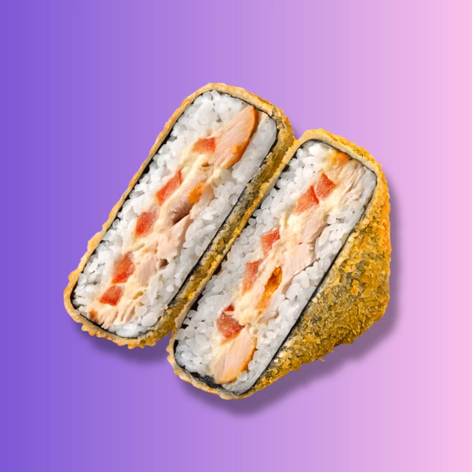 Онигири с курицей 