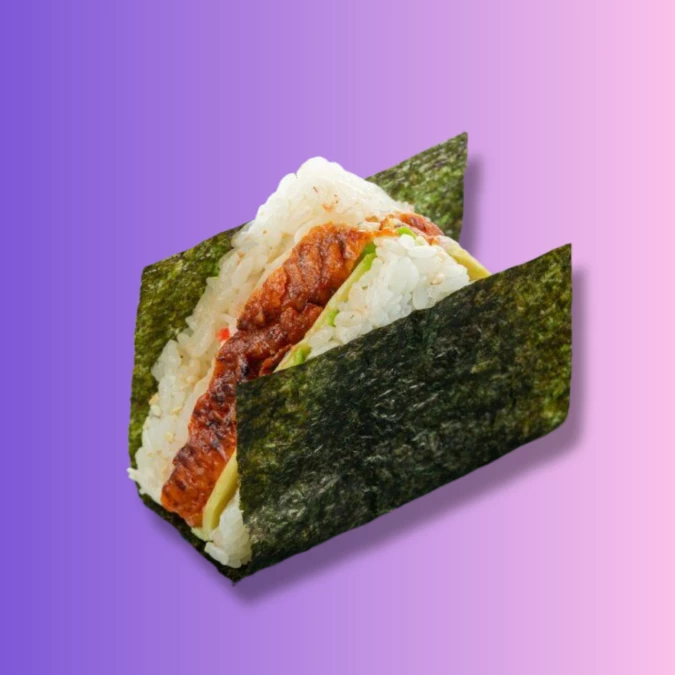 Онигири с угрем