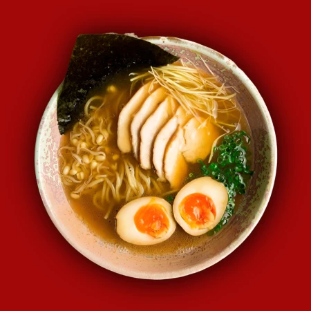 Рамён с курицей