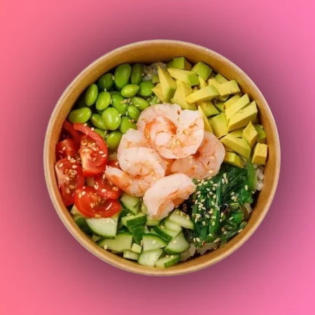 Поке с креветкой