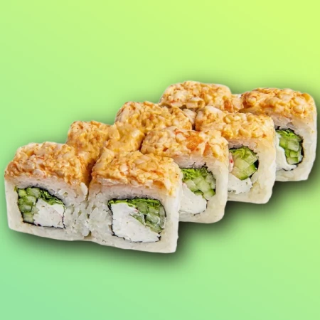 Ролл с тар таром из лосося
