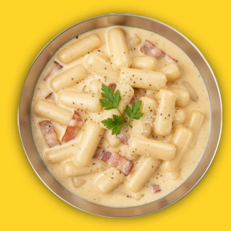 Токпокки карбонара