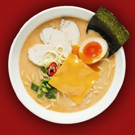 Сырный рамен