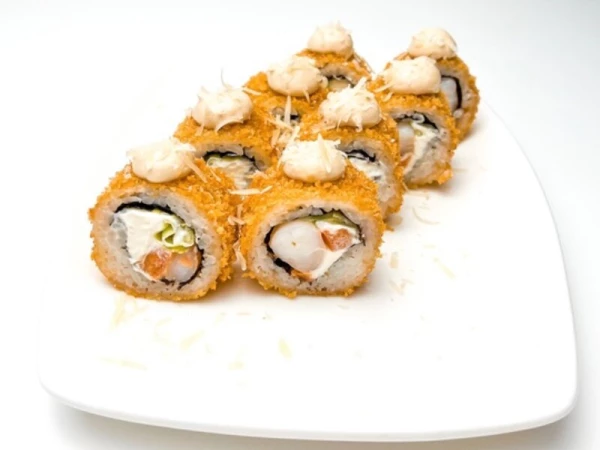 Цезарь ролл с креветкой