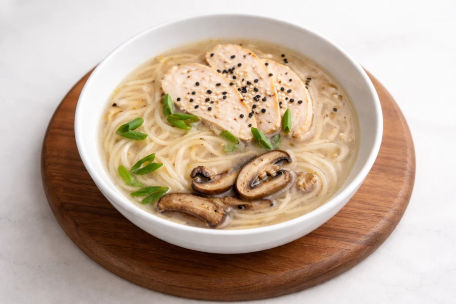 Рамен с курицей