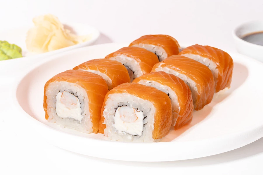 Филадельфия с креветкой