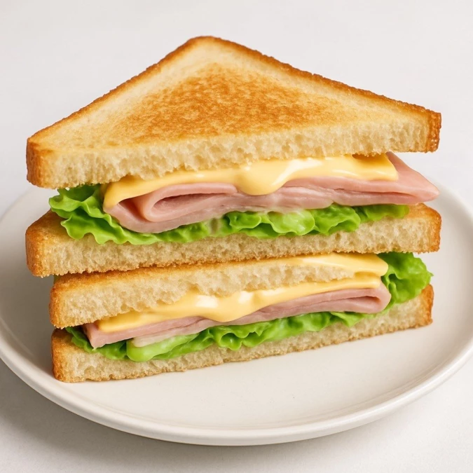 Сэндвич с ветчиной