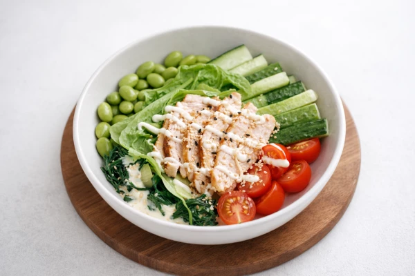 Поке с курицей