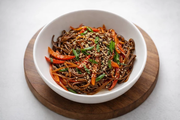 Соба с овощами