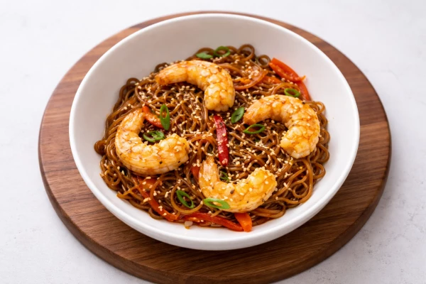 Соба с креветкой