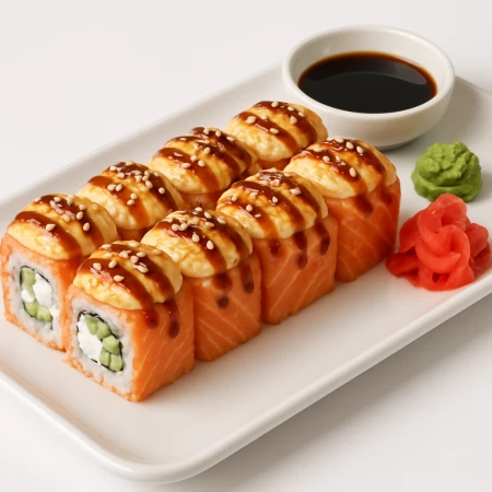 Запеченная филадельфия