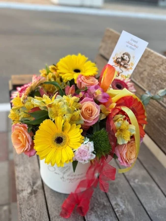 Композиция в коробочке 