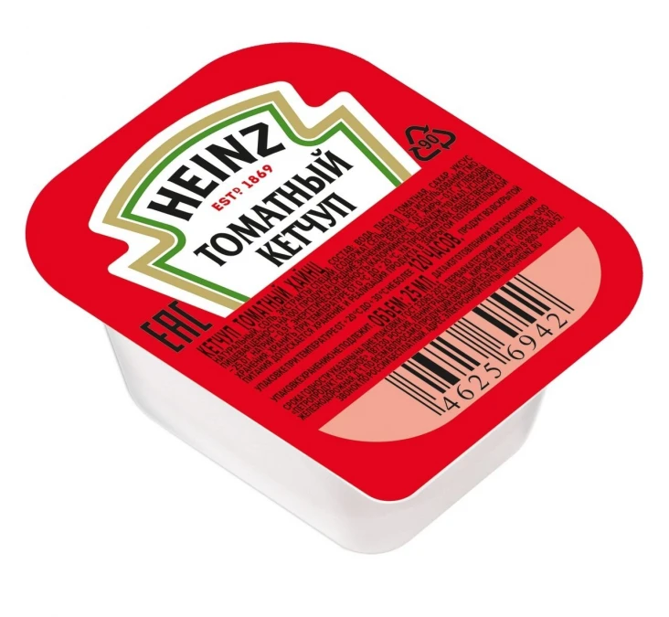 Кетчуп томатный Heinz 25мл