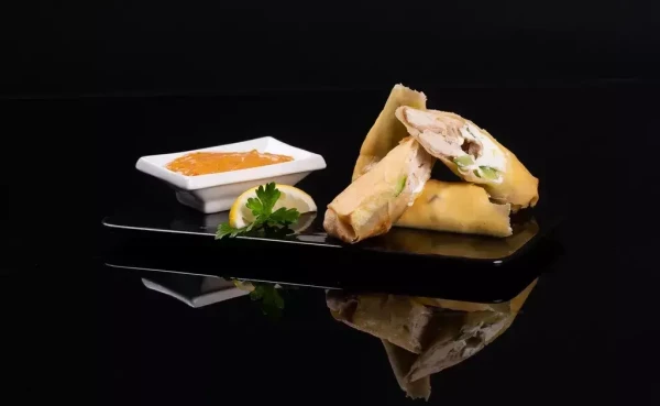 спринг ролл с курицей