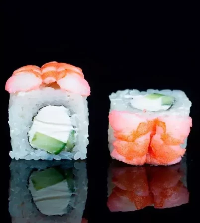 Ролл Филадельфия в креветке