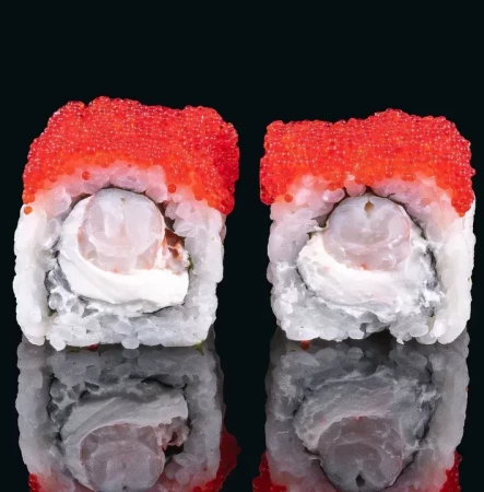 Ролл Креветка в икре