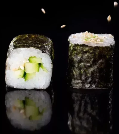 Ролл с огурцом