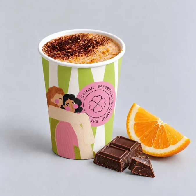 Капучино цитрусовый брауни 300мл