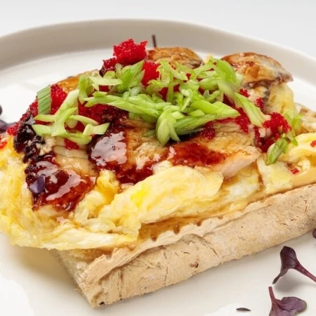 Тост с угрем