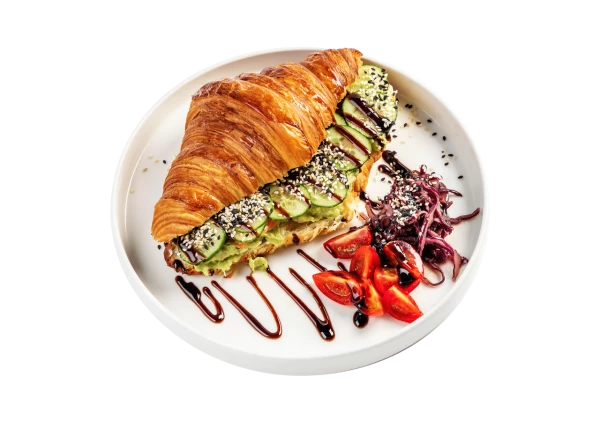 Аво-тост с лососем и гуакамоле