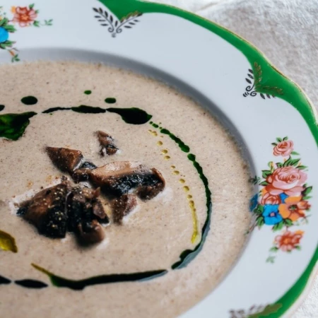 Грибной крем суп 