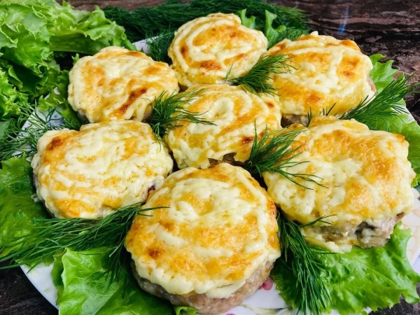 Стожки куриные с ананасами