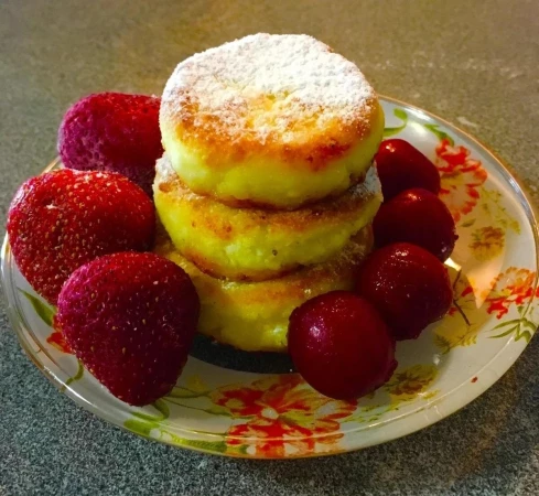 Сырники с изюмом