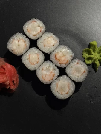 Маки с креветкой 8 шт, 110гр