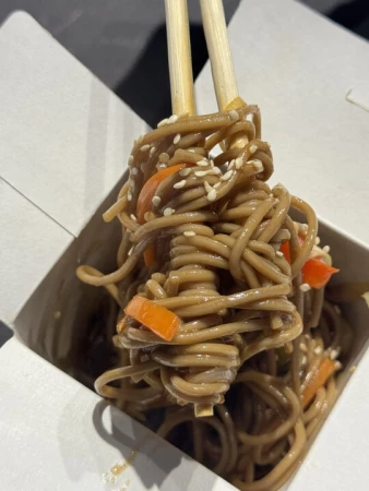 Соба с овощами