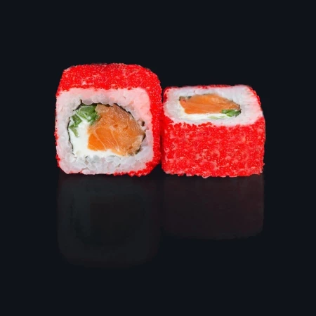 Калифорния с лососем 8 шт, 195 гр