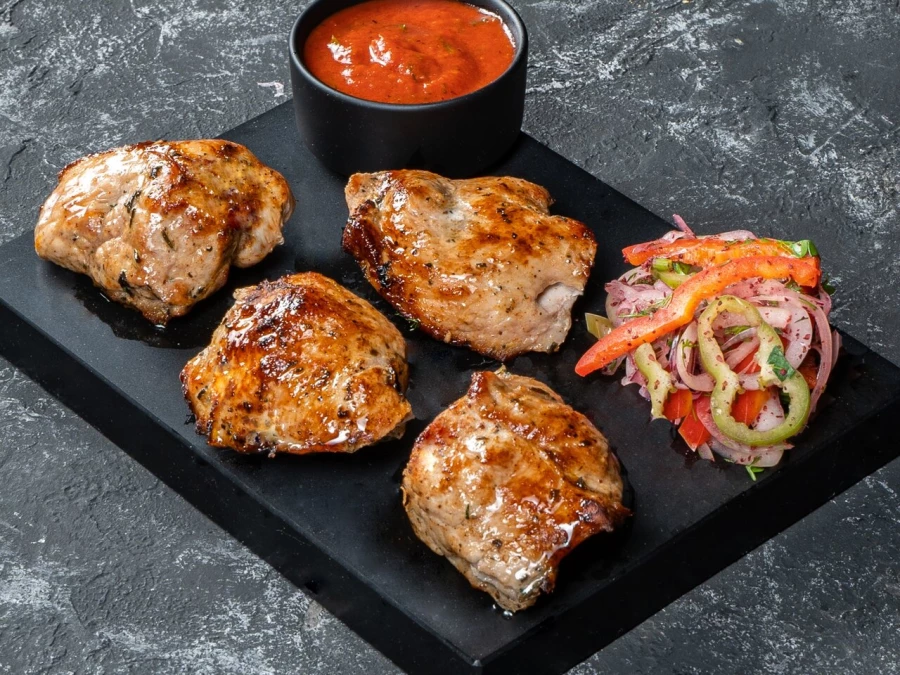 Шашлык из свиной шейки