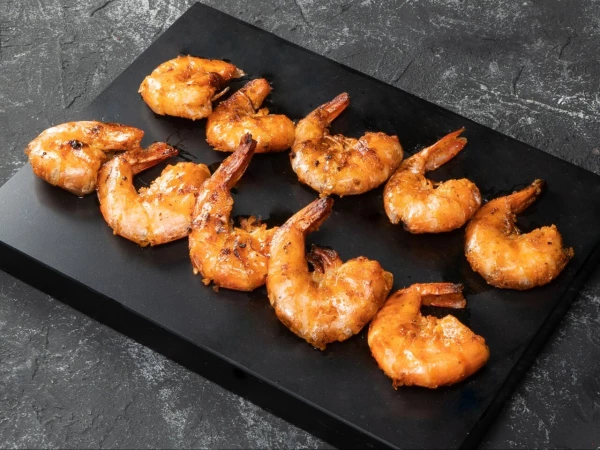 креветки тигровые на мангале