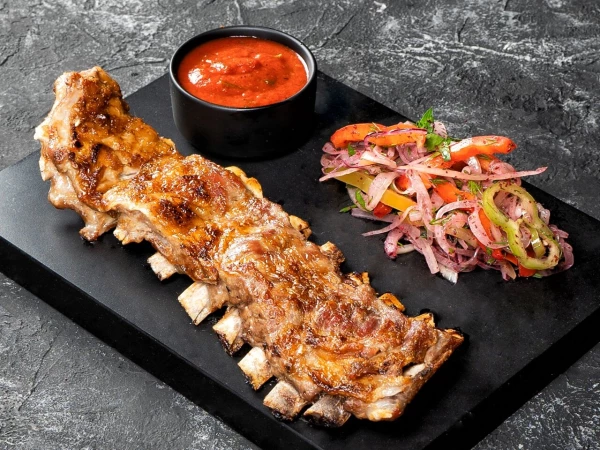 Шашлык из бараньих ребер