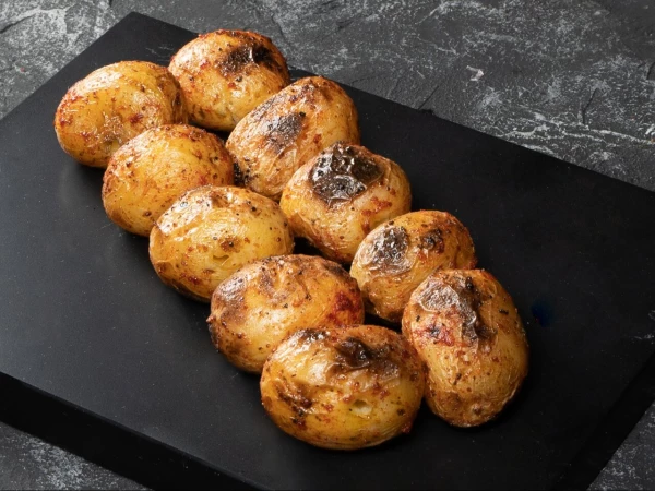 Картофель бейби на мангале 