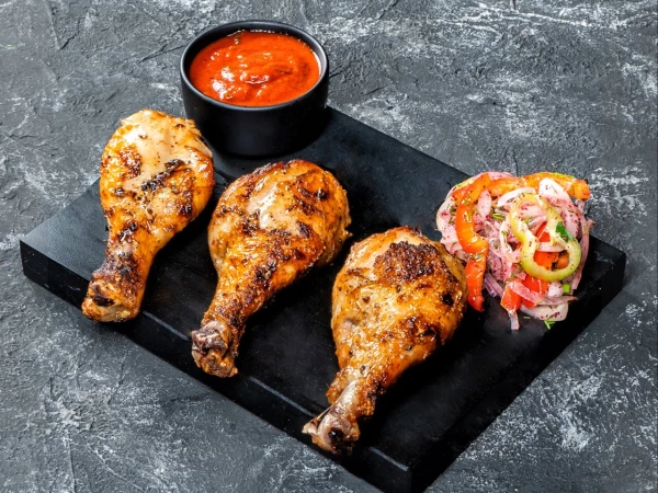 Шашлык из куриной голени