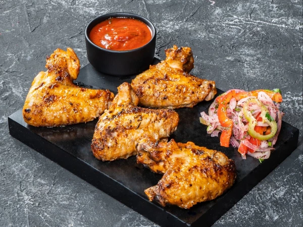 Шашлык из куриных крыльев