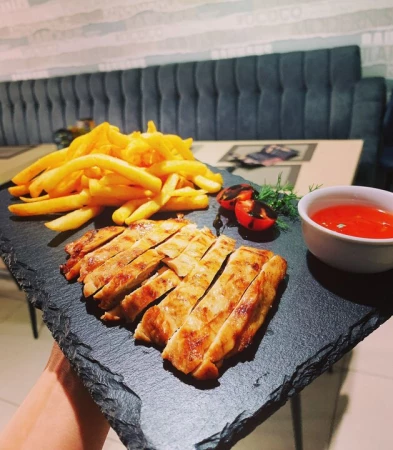 Стейк из куриной грудки