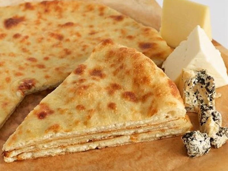 Осетинский пирог Четыре сыра