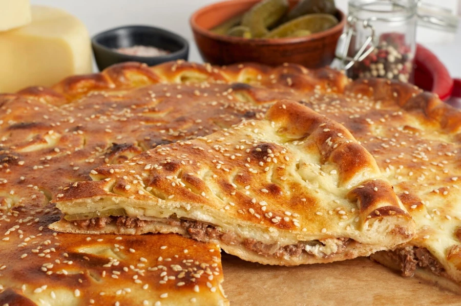 Пирог "Чизбургер" 