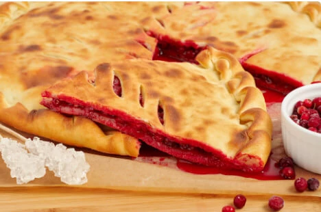 Пирог с грушей и сыром