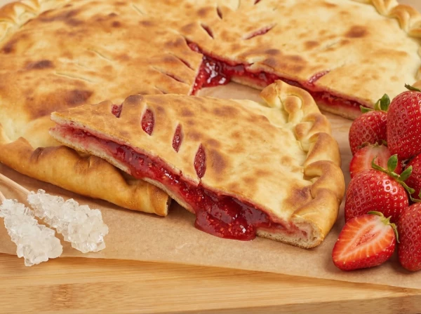 Пирог с клубникой
