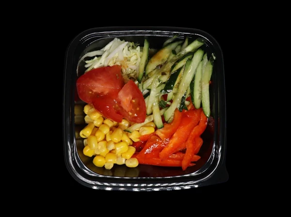 Салат Яркий с овощами 110гр