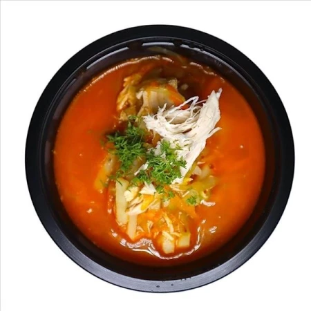 Щи из свежей капусты с курицей 315гр