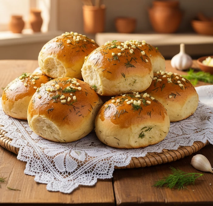 Пампушки чесночные 0,250кг, шт