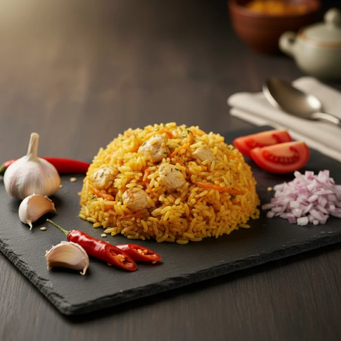 Плов с курицей, кг