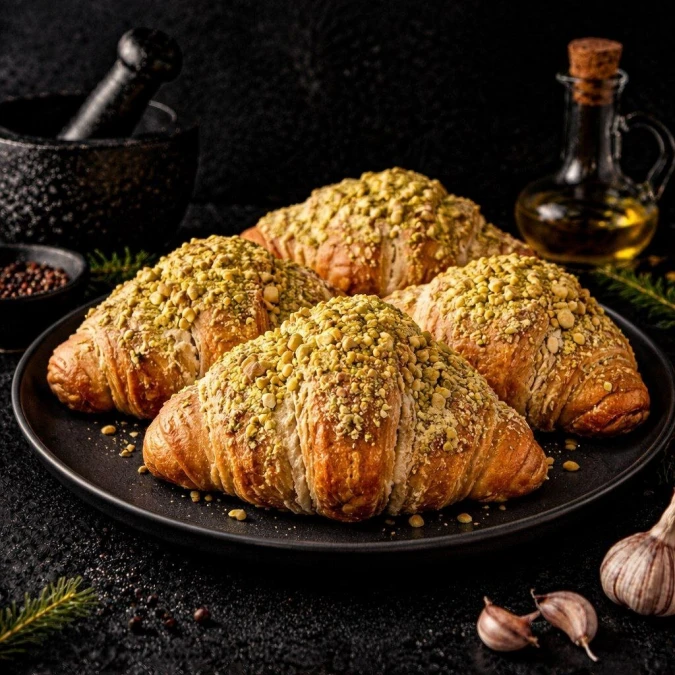 Круассан с фисташковой начинкой