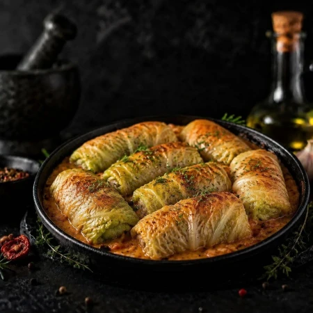 Голубцы с пекинской капустой замороженные
