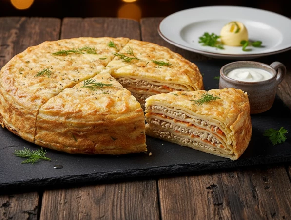 Блинный курник, кг
